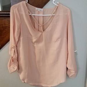 Charlotte Russe SMALL cream blous